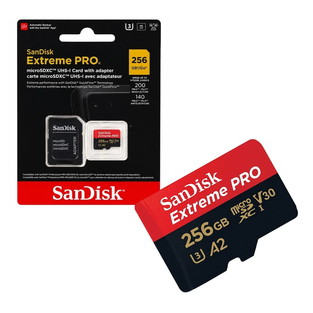 Cartão De Memoria 256gb Extreme - Sandisk