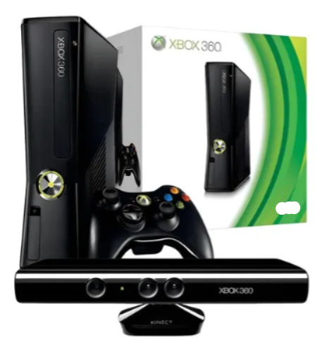 Console Xbox 360 Kinect Desbloqueado + 16 Jogos no HD (250GB) - Pen Drive Destrava