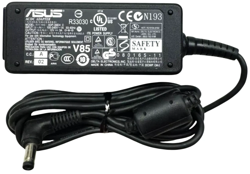 Fonte Carregador Notebook 12v 3a - Asus (Pino Médio)