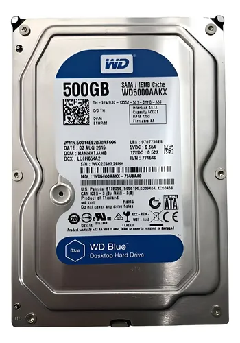 Hd DeskTop 500gb