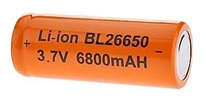Bateria P/ Lanterna - 6800mah - 3.7v