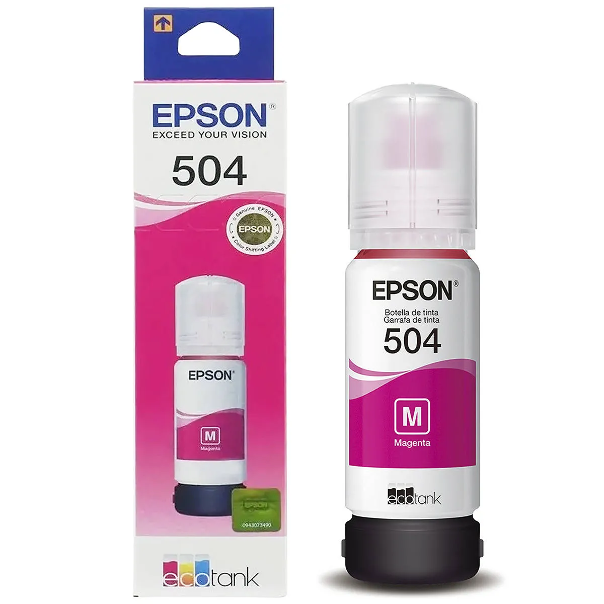 Refil Tinta Epson Magenta 504
