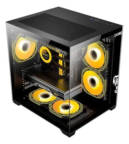 Gabinete Gamer Aquário Clanm Grodd Night