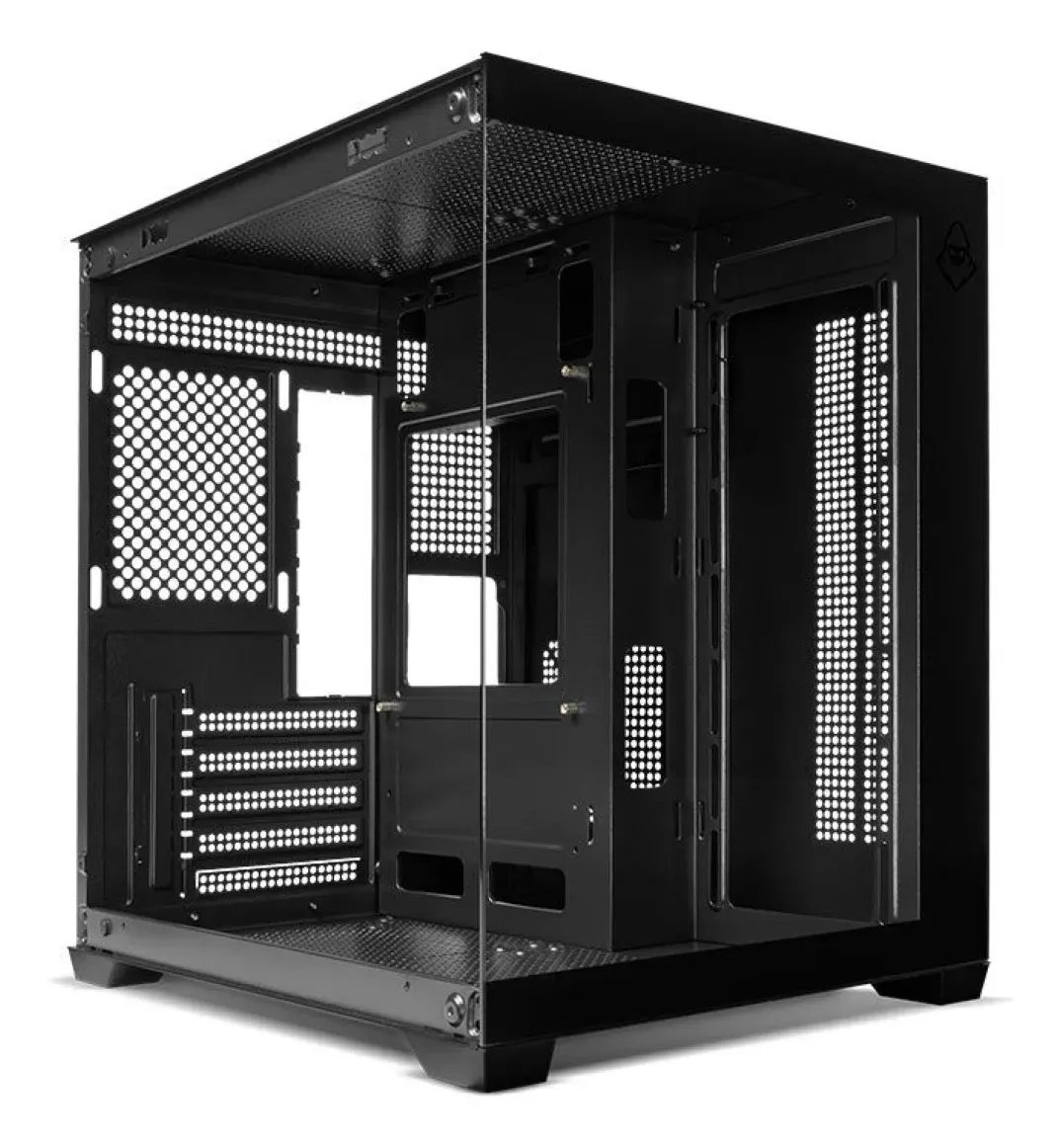 Gabinete Gamer Aquário White Microposeidon Cg-Xxh5 - Kmex