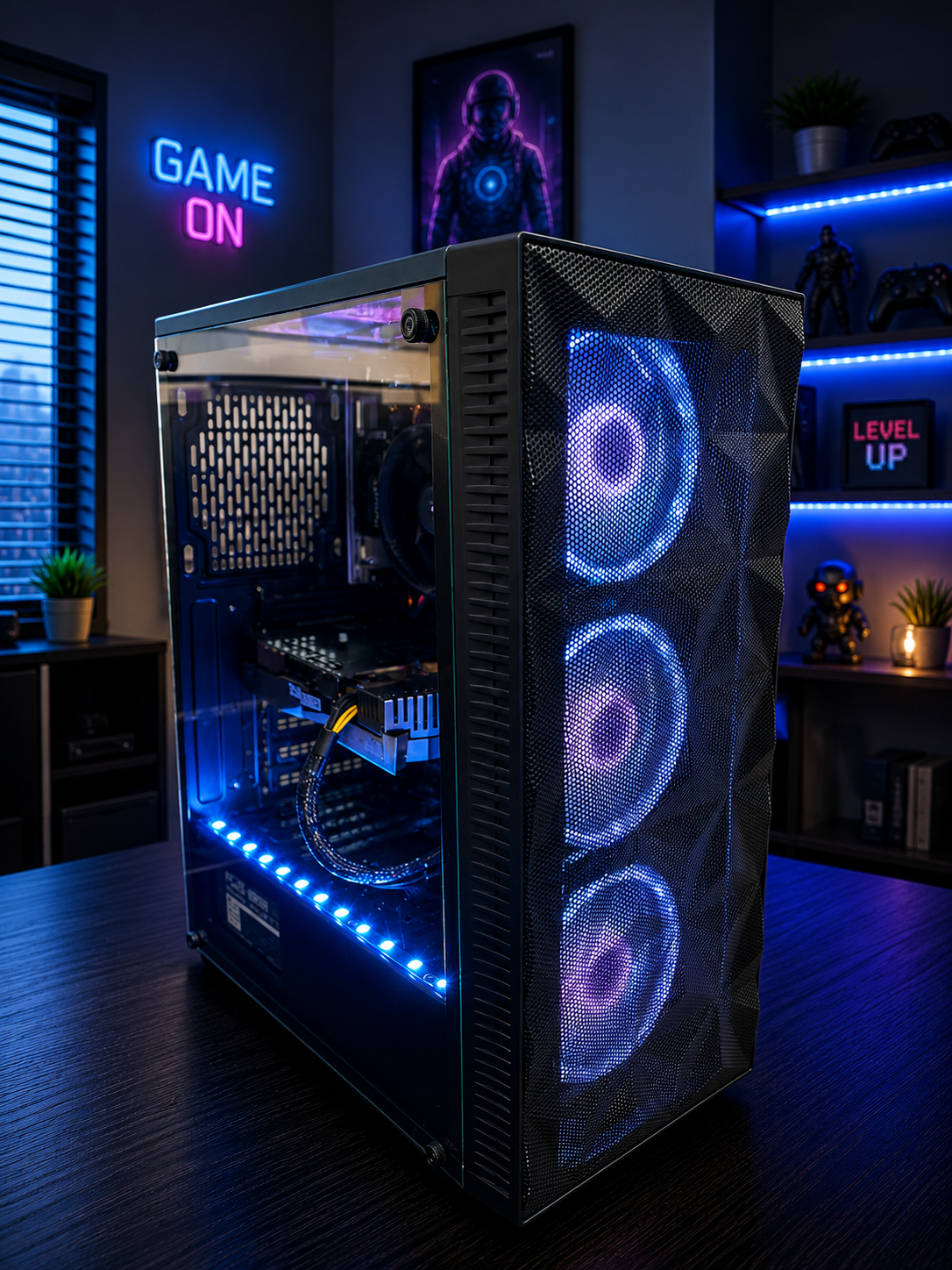 Computador Gamer - AMD Ryzen 5 4500 - 16gb DDR4 - 240GB SSD - RTX 2060 6gb