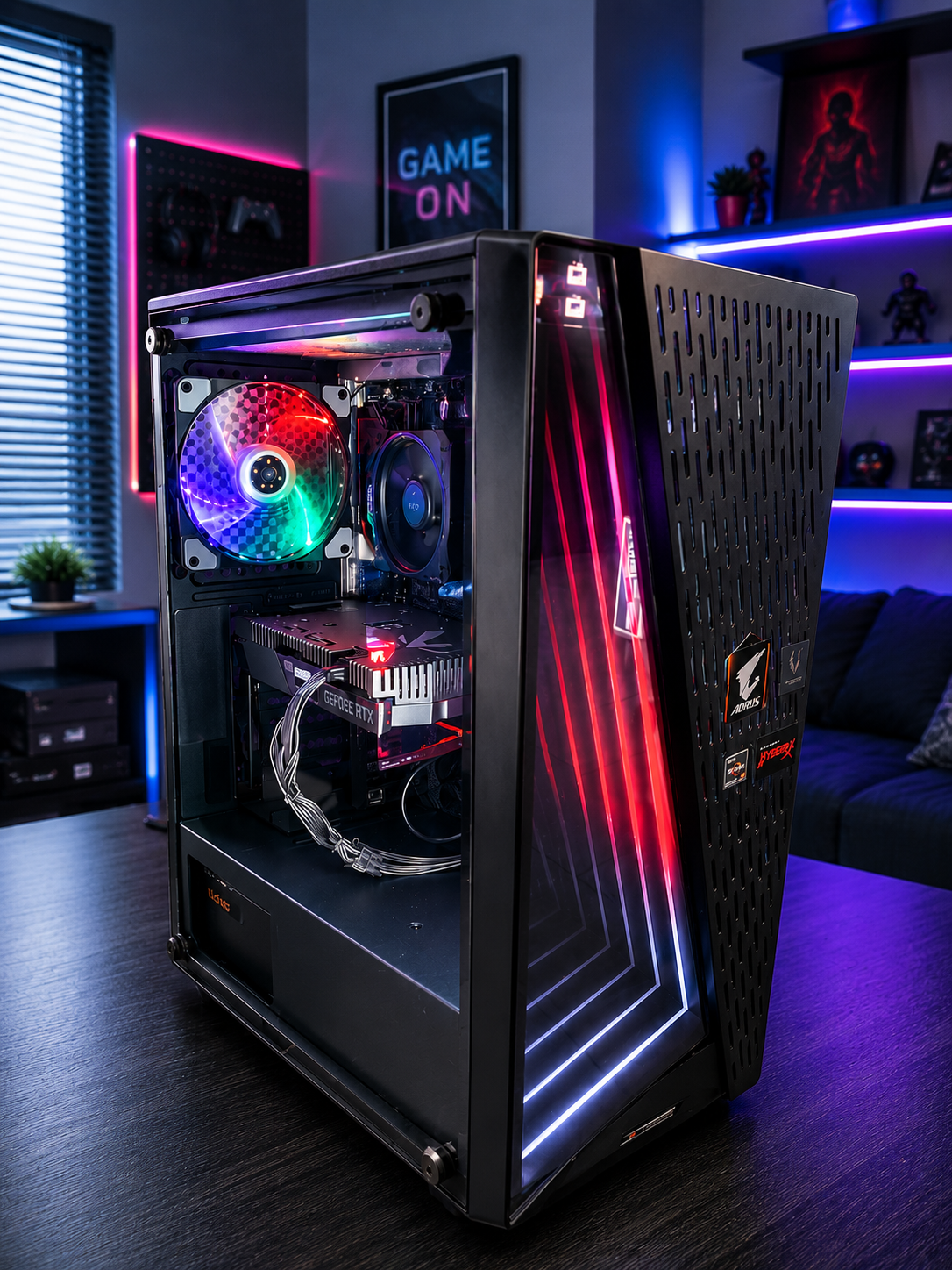 Computador Gamer - Ryzen 5 3600 - 16gb DDR4 - 512GB Nvme - RTX 2060 6gb