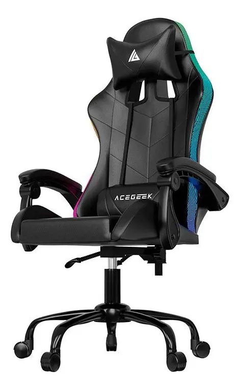 Cadeira Gamer RGB - Drakon - Ch08bkrgb