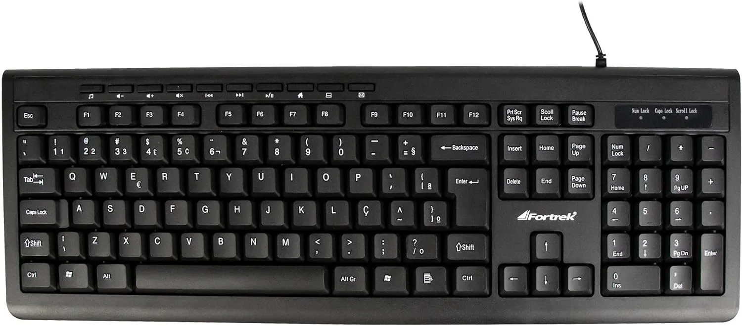 Teclado Multimedia Fortrek Olk101