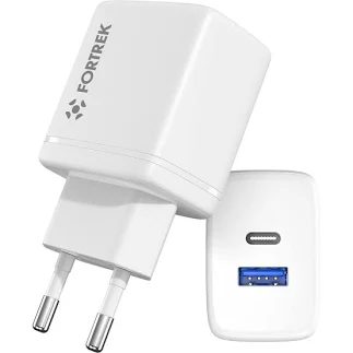 Carreg Dual Usb-c Usb-a Fortrek Fk 110b