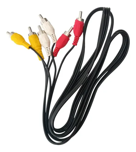 Cabo 3 Rca Para 3 Rca 1.5m It-blue Le-5502