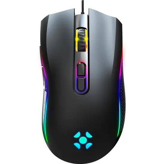 Mouse Gamer Rgb Fortrek Black Hawk