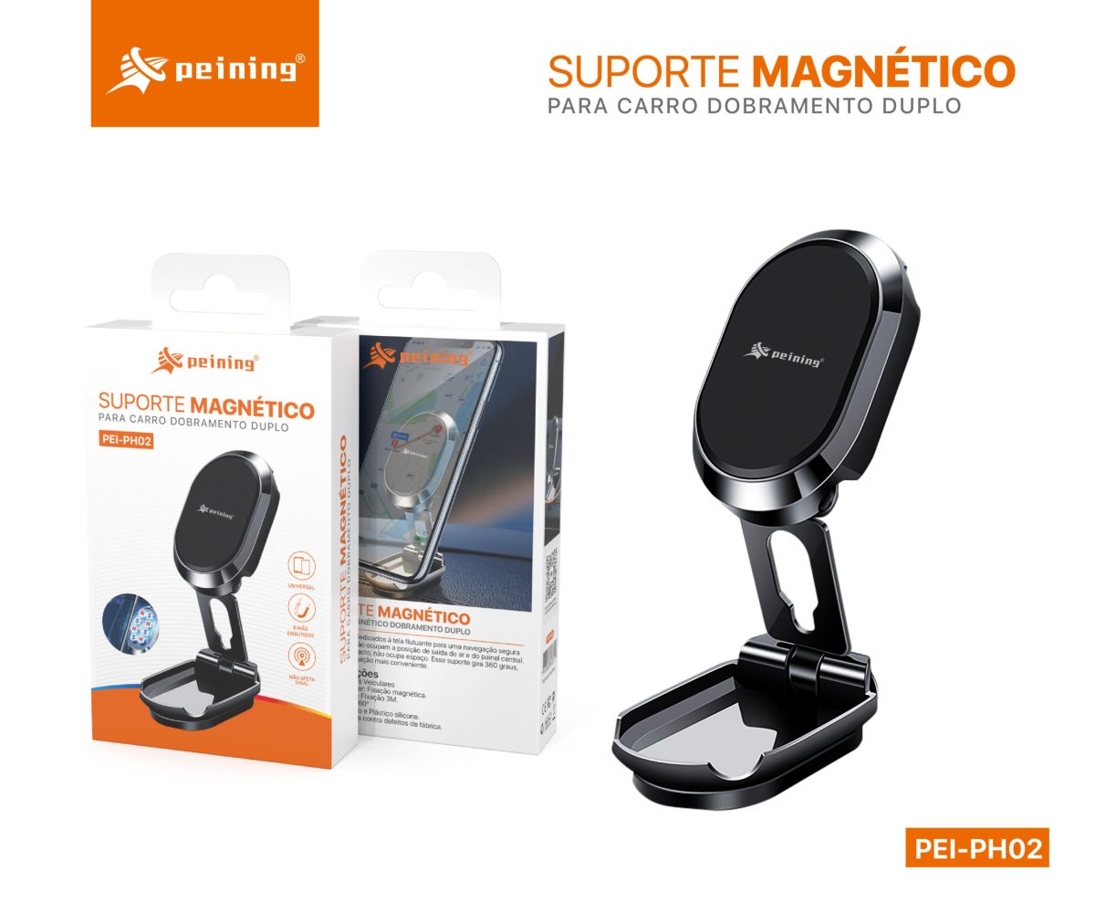 Suporte Magnetico Veicular - PEI-PH02 - Peinig