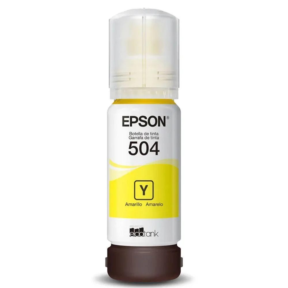 Refil Tinta Epson Amarelo 504