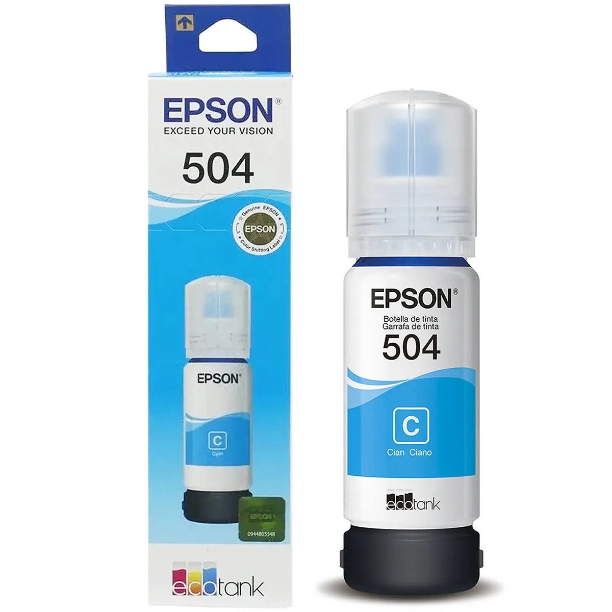 Refil Tinta Epson Azul 504