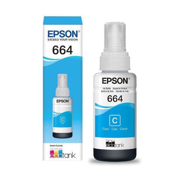 Refil Tinta Epson Azul 664