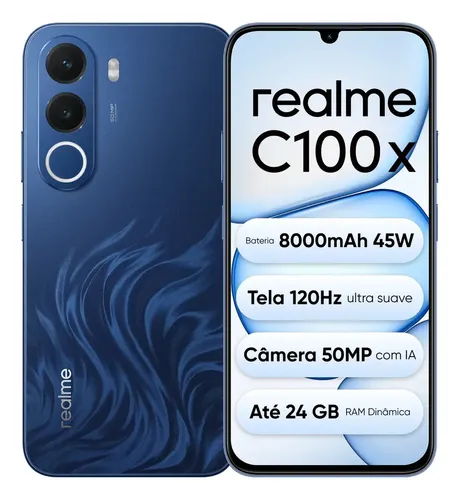 Celular Realme C100x - 128GB - 4gb Ram
