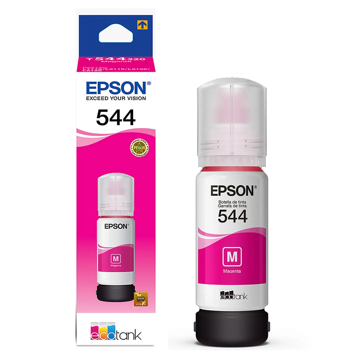 Refil Tinta Epson Magenta 544