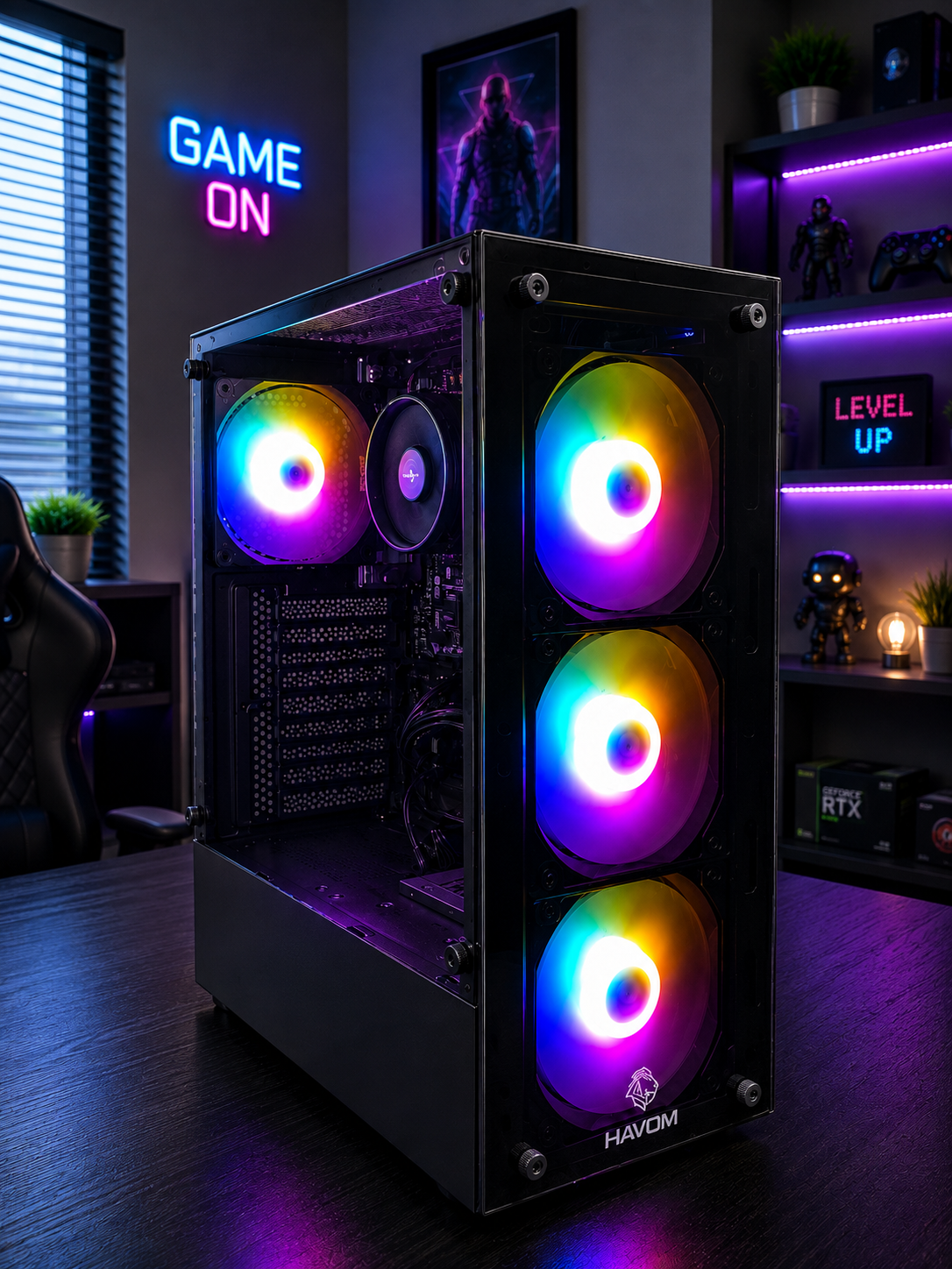 Computador Gamer - Ryzen 3 3200G - 12gb DDR4 - 240GB SSD - INTEGRADO