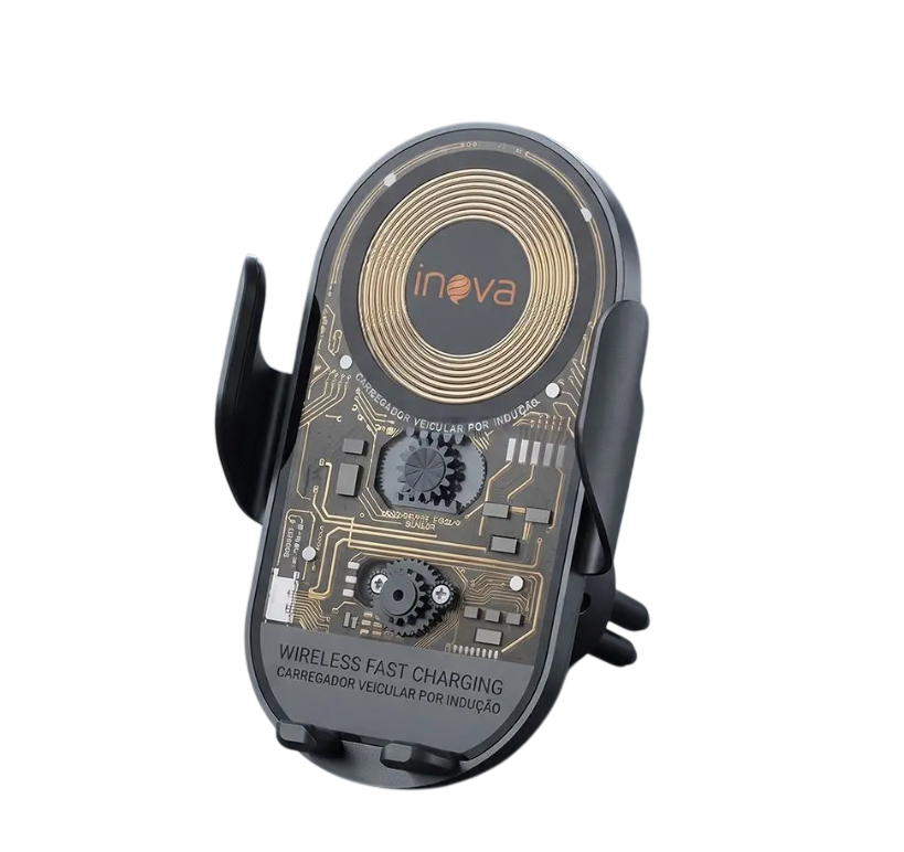 Suporte Veicular Automatico c/ Carregamento por Indução - Inova - Char-12528