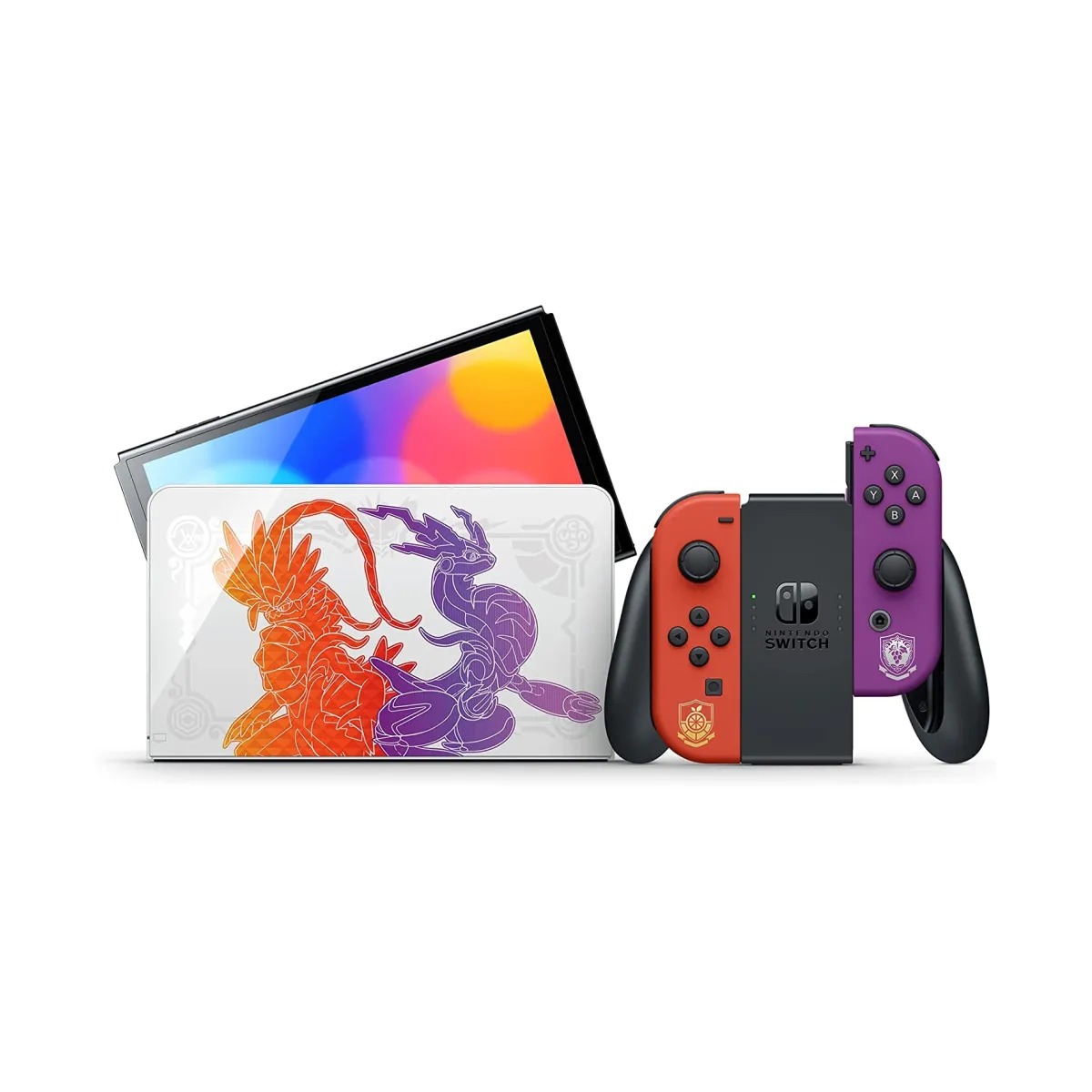 Nintendo Switch Oled Pokemon Scarlet & Violet - 64Gb + SD Card 256Gb - Desbloqueado