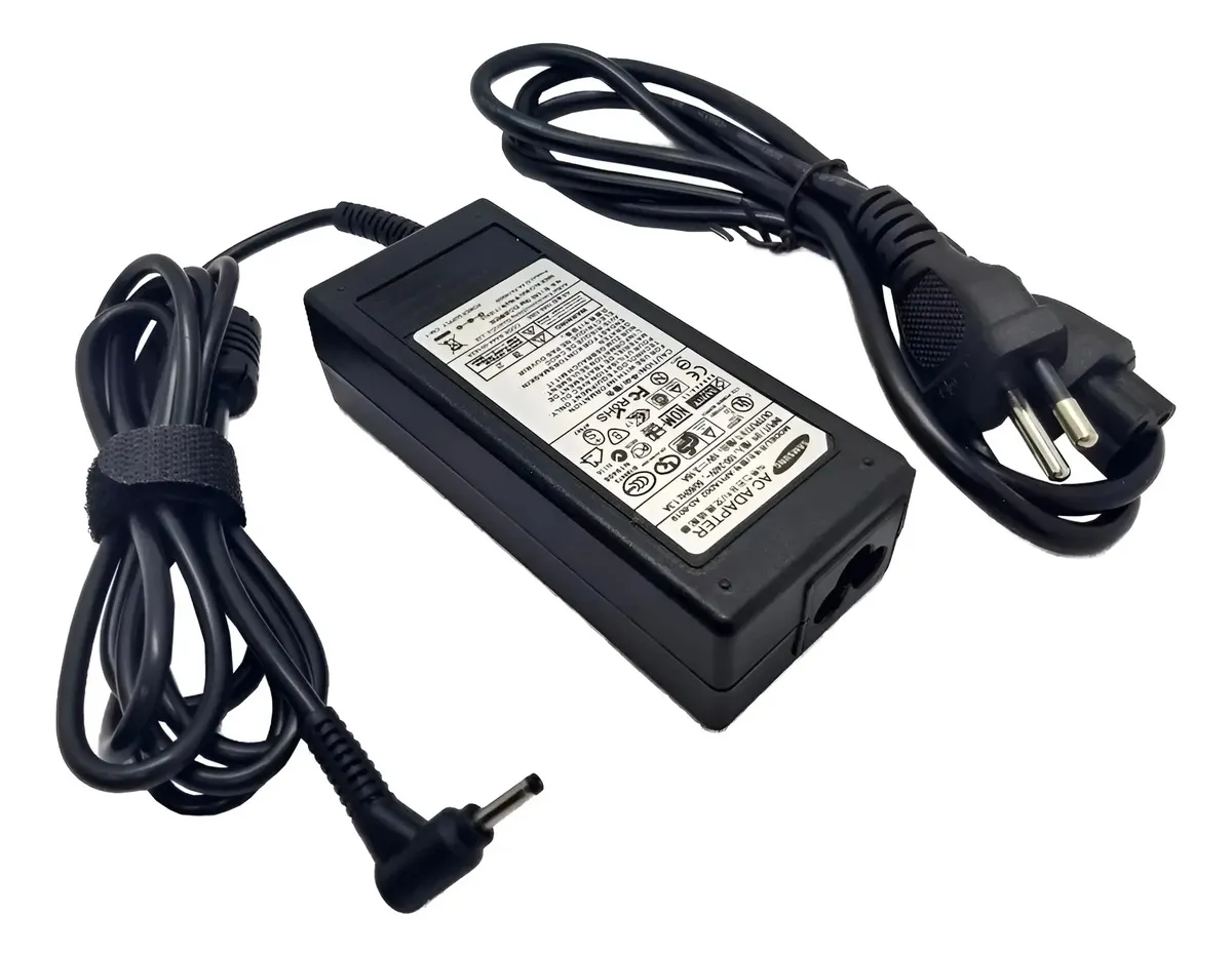 Fonte Carregador Samsung 19v - 3.16a (Pino Fino)