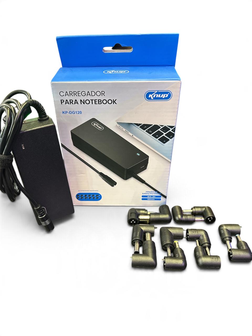 Fonte Universal para Notebook - Knup - Kp-Dg120a