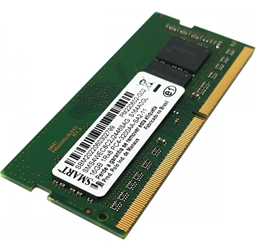 Memoria Ddr4 16gb 2666mhz - Smart - Notebook