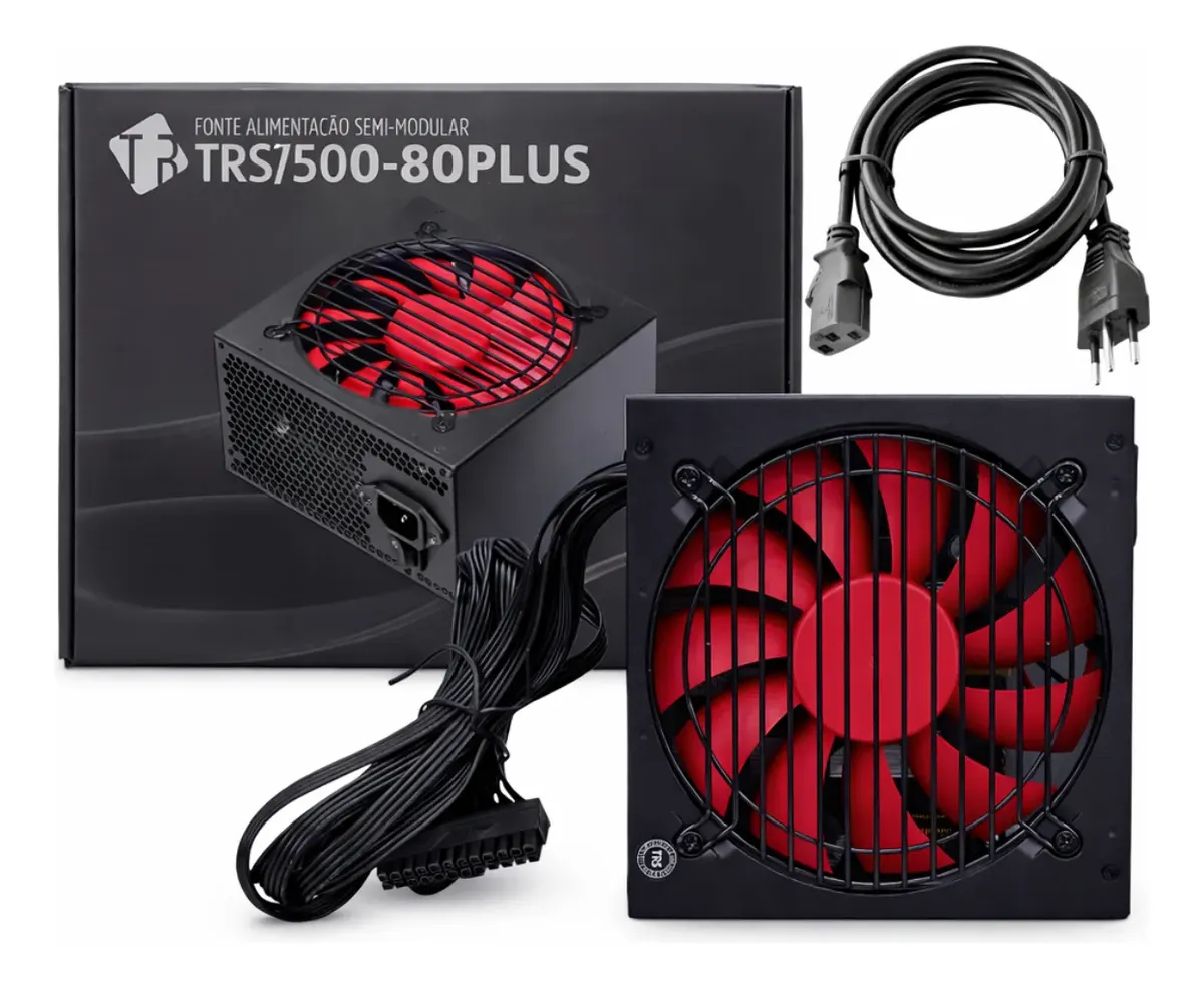 Fonte ATX Gamer 80plus Bronze 500w - Tronos