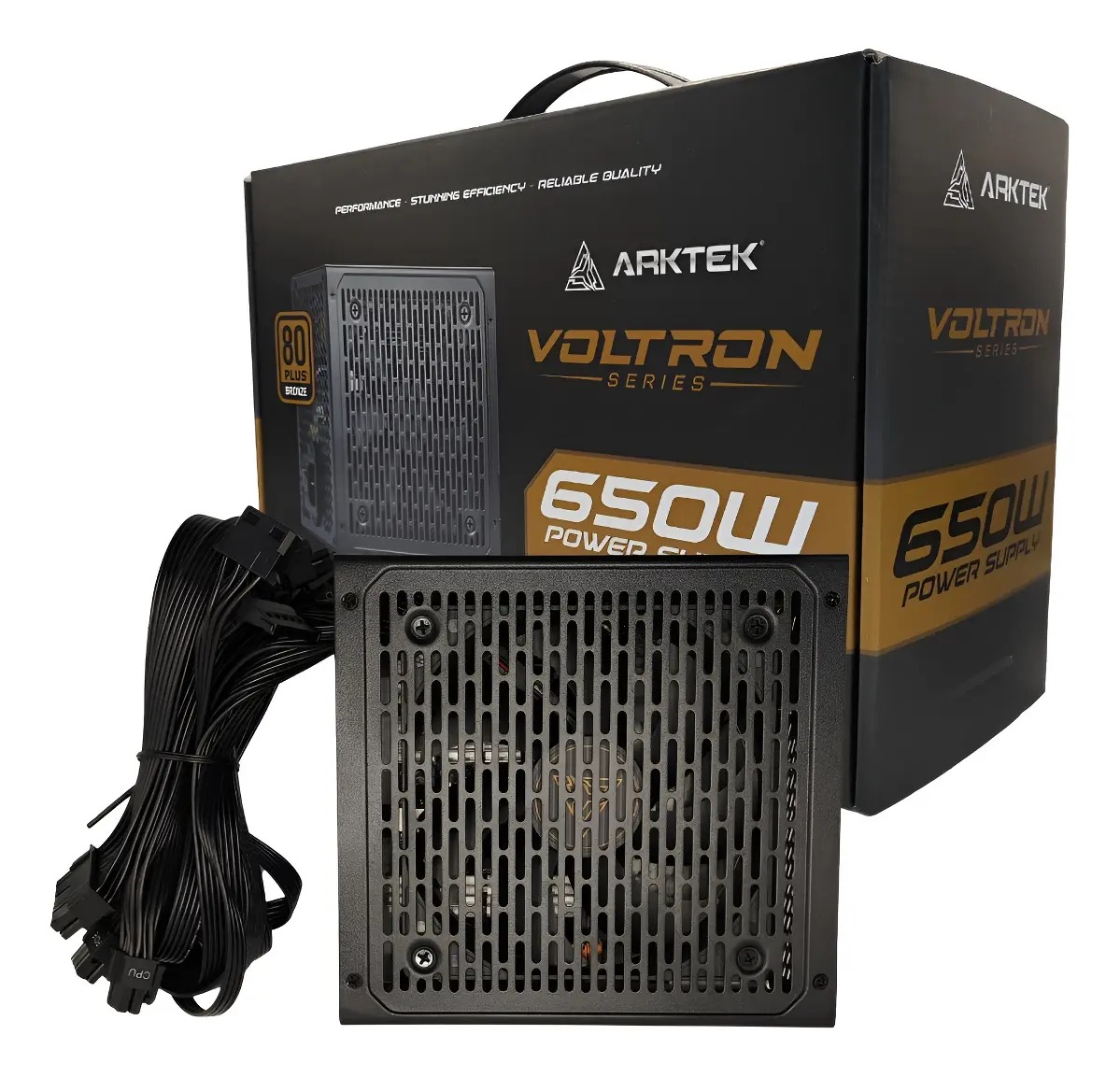 Fonte Pc Atx 650W - Ak-Atx650wb - Arktek