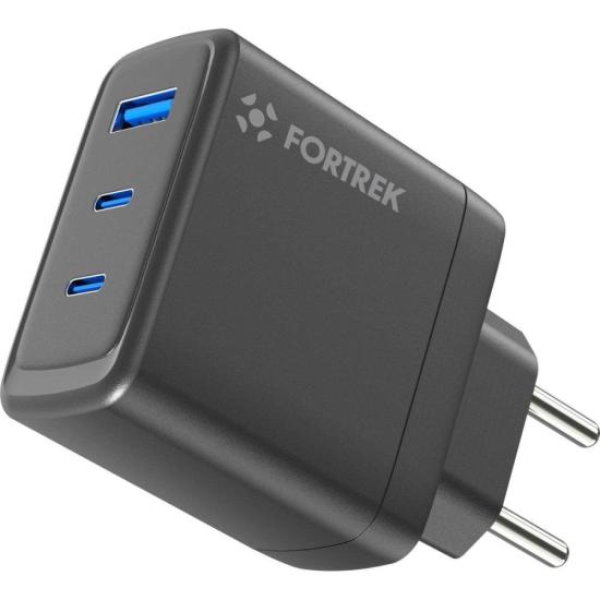 Carregador Gan 65w Fortrek Cg633