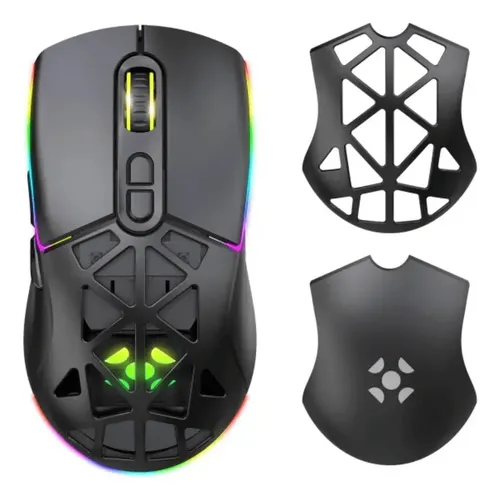 Mouse Gamer s/Fio Fortrek Striker Air Pt