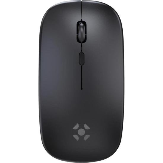 Mouse Slim Recarregavel Fortrek Ms14 Pt